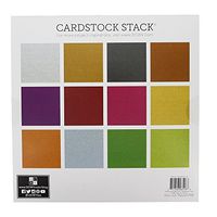 DCWV Specialty Cardstock Stack-12 x 12-Glitzy-Glitzy Glitter-24 Seats PS-016-00019