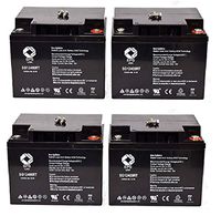 SPS Brand 12V 40Ah Replacement Battery for Universal Battery UB12400 (Terminal RT) (4 Pack)