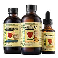 ChildLife Essentials 3 Pack Immune Support for Infants, Babys, Kids, Toddlers, Children, and Teens: First Defense, Vitamin C Immune Support, Echinacea…