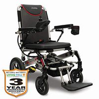 Pride Jazzy Passport Folding Travel Electric Powerchair - Lightweight Folding Electric Wheelchair w/Avail Ext Warr