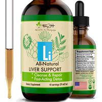 Gentle Liver Cleanse and Detox - All-Natural Liver Support Supplement - Revitalize Your Liver and Your Health - Highly Absorbent Liquid Formula with Milk Thistle, Chanca Piedra – 48 Servings
