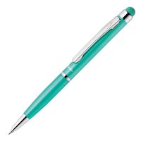 Touch pen folder tier with zebra gel ballpoint pen stylus 0.5mm P-ATC2-BG Blue Green
