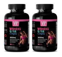 Women Energy Vitamin - Women's Ultra Complex 1600 MG - Green Tea Extract with Vitamin b - 2 Bottles 180 Caplets