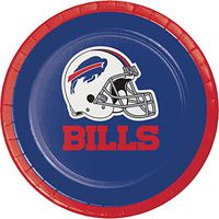 Buffalo Bills Dessert Plates, 24 ct