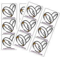120ct Rings Always and Forever Stickers