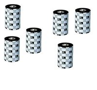 Zebra 5319 Label Wax Ribbon 2.5x1189 Feet 64MMx362M Black 6-Pack 800010002 800010-002 consumer electronics Electronics