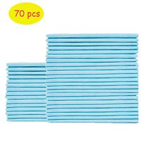 BIHIKI Disposable Incontinence Bed Pads 24" x 24"/60 x 60CM,Disposable Underpads,Protector for Adults,Elderly,Kids and Pets,70 PCS