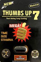 Thumbs Up 7 25K Black Male Enhancing Natural Performance Pill The New Most Effective Natural Amplifier for Performance & Energy (12)