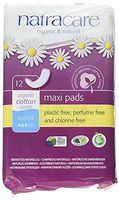 Natracare Pads Super 12 Ct, 4 Boxes (28 Pads Total)
