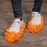 Makalar New Home Multifunctional Shoe Cleaning Mop Covers Cleaning Foot Socks Lazy Shoes Floor Slippers Chin Strips