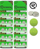 Rayverstar LR1130 AG10 1.5V Alkaline, (20-Batteries) Fits: L1131, 189, 389, 390, 534, 554, 603 (Full List Below)