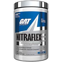 GAT Sport Nitraflex + C Creatine Preworkout Supplement 30 Servings, 14.8 oz (Rocket Pop)