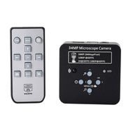 HAYEAR 34MP 1080P 60FPS 2K Full HD HDMI USB C-Mount Electronic Industry Microscope Camera for PCB Repair Remote Controller