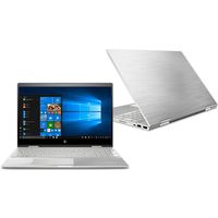 Mightyskins Skin Compatible with Hp Envy X360 Convertible 15" (2018) - Cold Steel | Protective, Durable, and Unique Vinyl Decal Wrap Cover | Easy to Apply, Remove, and Change Styles | Made in The USA