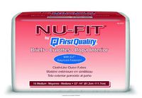 Nu-Fit Briefs By First Quality Case of 96/Medium