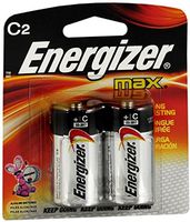 Energizer MAX Alkaline Batteries C 2 Each (Pack of 12)