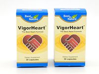 Best in Nature VigorHeart-The Best Heart Supplements Pills with Coq 10, Salvia Miltiorrhiza, and Panax Pesudoginseng, 60 Capsules