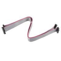 uxcell IDC 20 Pins Connector Flat Ribbon Cable Female Connector Length 20cm 1.27mm Pitch,2pcs