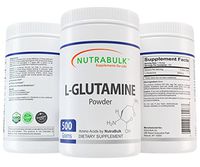 NutraBulk L-Glutamine Powder - 500 Grams (1.1 pounds)