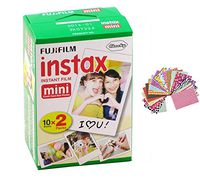 Generi Mini Instant Film Twin Packs, 20 Total Pictures+ Free 20 Border Stickers