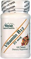 Vitamin B12-25 mcg - 100 Tablets