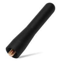 KSaAuto 3.2" Stubby Antenna for Ford F-150, Hyundai Accent Elantra Santa Fe i30 ix35 Tucson Veracruz, Jeep Liberty, Chrysler 200 Seabring, Dodge Nitro Avenger Journey | Designed for FM/AM Reception