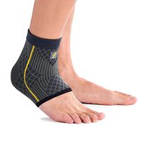 Bracoo Ankle Sleeve, Compression Support for Plantar Fasciitis Relief, Arthritis - Increased Muscle Stability, Breathable Fabric & Natural Motion for Athletes, Guardian (FE91), 1 Count, Medium