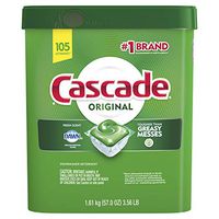 Cascade Original Dishwasher Pods, Actionpacs Dishwasher Detergent, Fresh Scent, 105 Count