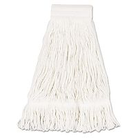 O'Dell Mop Head, Pro Loop Web/tailband, Premium Saddleback Head, Ctn, 24-Oz, Wh, 12/ct, New