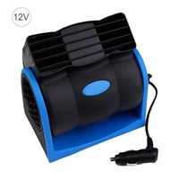 Per 12V 24V Car Cooling Air Fan Electric Car Fan Speed Adjustable Silent Cooler Vent Fans High Velocity Blower Safe Bladeless Fan for Car SUV Truck Boat
