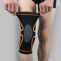 Preeyawadee Knee Sleeve Compression Knee Pad Sleeve for Men Baseball Soccer Knee Support