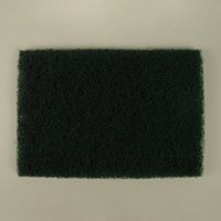 6" X 9" Green Heavy Duty Nylon Scrub Pad 10/PK