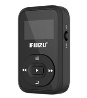 Clip Bluetooth mp3 Player RUIZU X26 8GB with Screen 30 Hours Playback Support SD Card FM Radio Voice Recorder mp3 Music Player