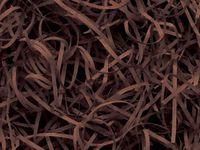 4oz Bag Dark Choco Brown VERYFINE Fine Cut Gift Basket Shred Paper Grass Filler Bedding nfLG -442