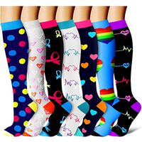 Copper Compression Socks Women & Men - Best for Running,Medical,Athletic Sports,Flight Travel, Pregnancy