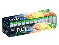 Fuji EnviroMAX Super Alkaline AA Eco Friendly Batteries (Pack of 48)