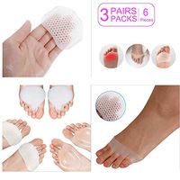Metatarsal Foot Pads Set,Foot Support, Foot Pain Relief (White 03, 01)