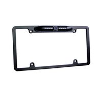 License Plate Backup Camera with Night Vision,170° Viewing Angle Universal Car License Plate Mount Camera IP67 Waterproof High Sensitive 7 LED Light