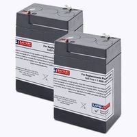 6V 4.5Ah UPS Battery Replacement for CSB CP640-2 Pack