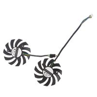 Hacloser Graphics Card Fan Replacement, 75mm 0.35A PLD08010S12HH Cooler Fan for MSI GTX Graphics Video Card