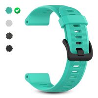 CharmingElf Compatible with Garmin Fenix 5 Band 22mm Width Wacth Straps for Fenix 5/Fenix 5 Plus/Fenix 6/Fenix 6 Pro/Forerunner 935/Forerunner 945/Quatix 5/Approach S60 (1PCS Tea Green)