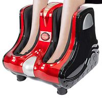 Qnlly Electric Smart Kneading Rolling Vibration Heating Shiatsu Foot Calf Leg Massager Shiatsu Kneading Rolling Massager Relaxation Vibrating
