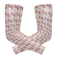 Autumn with Owl Red Unisex Arm Sleeve,UV Protection Arm Compression Sleeve, Skin Protection Sport Arm Cooler Sleeve for Running Hiking Jogging Motorcycling Climbing Camping