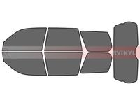 Rtint Window Tint Kit for Subaru Forester 2003-2005 - Complete Kit - 35%