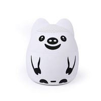 momoho Small Bluetooth Speaker - Mini Size but Great Sound Quality,up to 5 Hours Playtime,Photo Selfie Button & Answer Phone Calls,BTS0019A (White)
