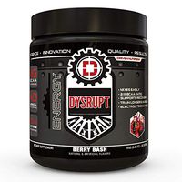 DYSRUPT: BCAA + Caffeine with Electrolytes: Sugar & Gluten Free Supplement- Improve Recovery, Burn More Fat, Increase Endurance, and Achieve Greater Focus (Berry Bash)