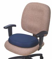 Essential Medical Supply Molded Donut/Ring Cushion, 14 Inch Navy