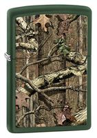Zippo Green Matte Mossy Oak Break-Up Infinity Lighter