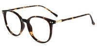 Firmoo Oversize Blue Light Blocking Glasses, Anti Glare Anti Headache, Vintage Round Tortoise Shell Computer Glasses Reduce Eyestrain Unisex