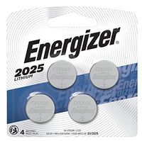 Energizer 2025 Lithium Coin Cell Battery, 4 Count